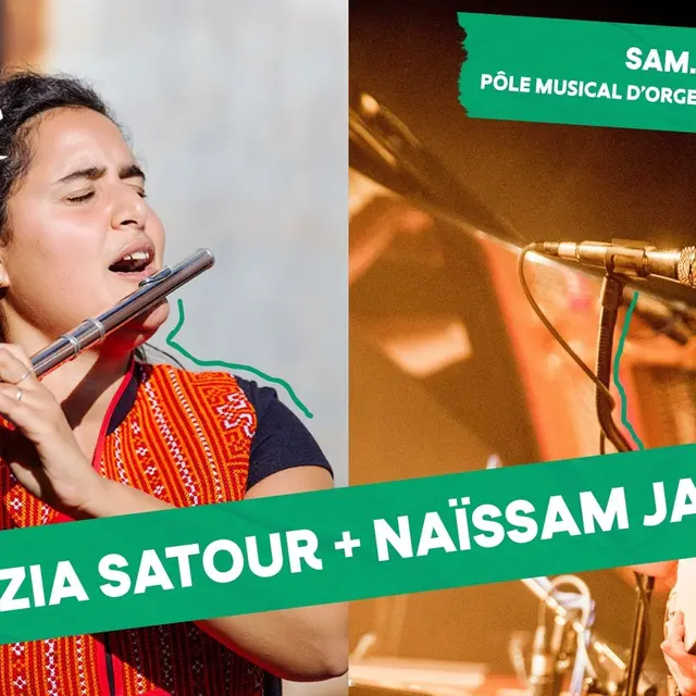 Villes des Musiques du Monde - Naïssam Jalal & Djazia Satour_Épinay-sur-Seine