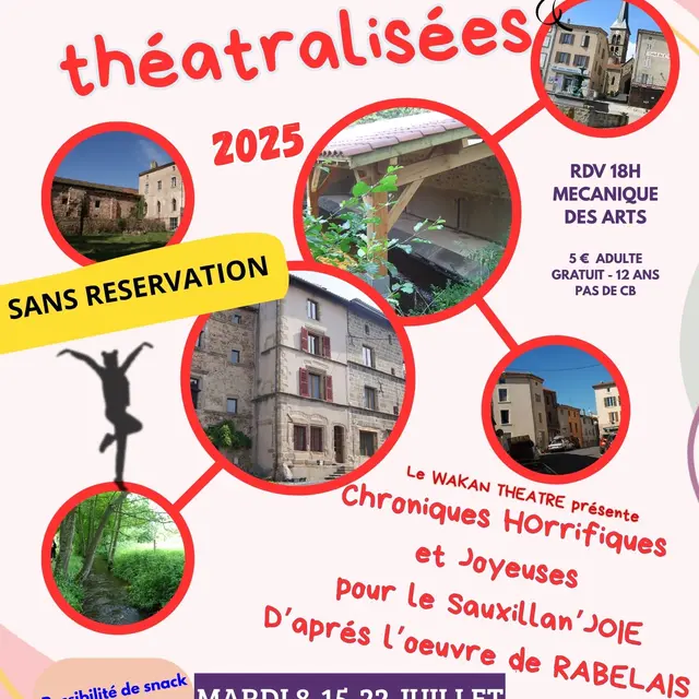 Balades théâtralisées de l'été_Sauxillanges