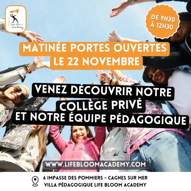 Portes ouvertes à la Villa Pédagogique - Life Bloom Academy_Cagnes-sur-Mer