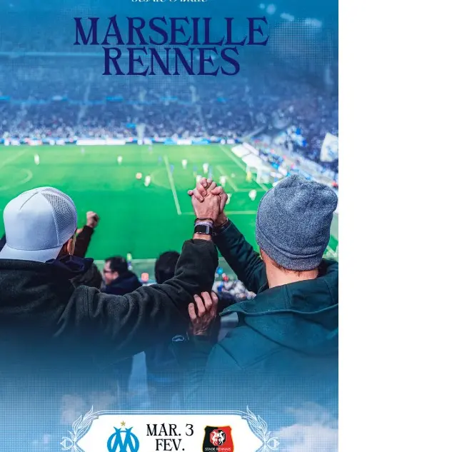 Match OM - Rennes_Marseille