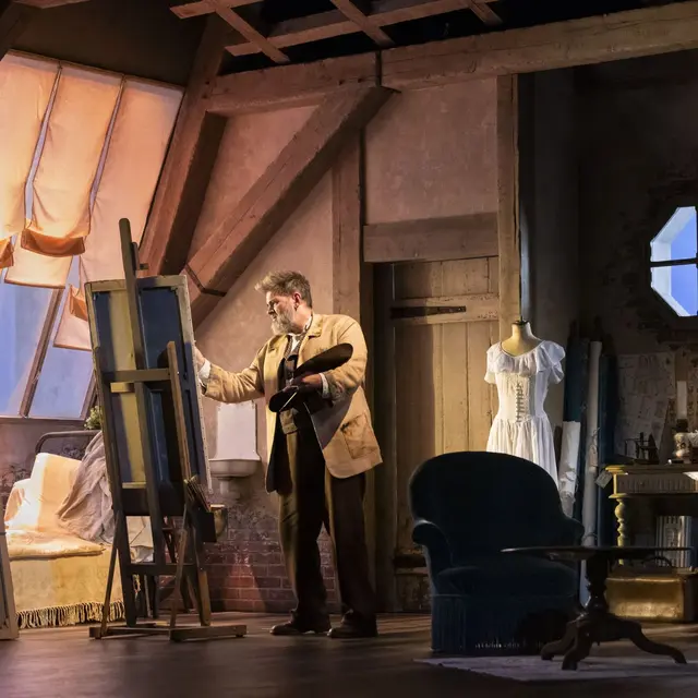 Théâtre : Dans les yeux de monet avec tristan petitgirard et clovis cornillac_Sainte-Maxime