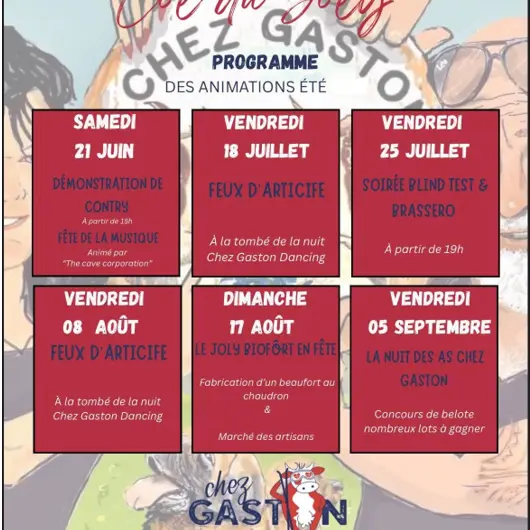 Feu d'artifice et animations Col du Joly_Hauteluce