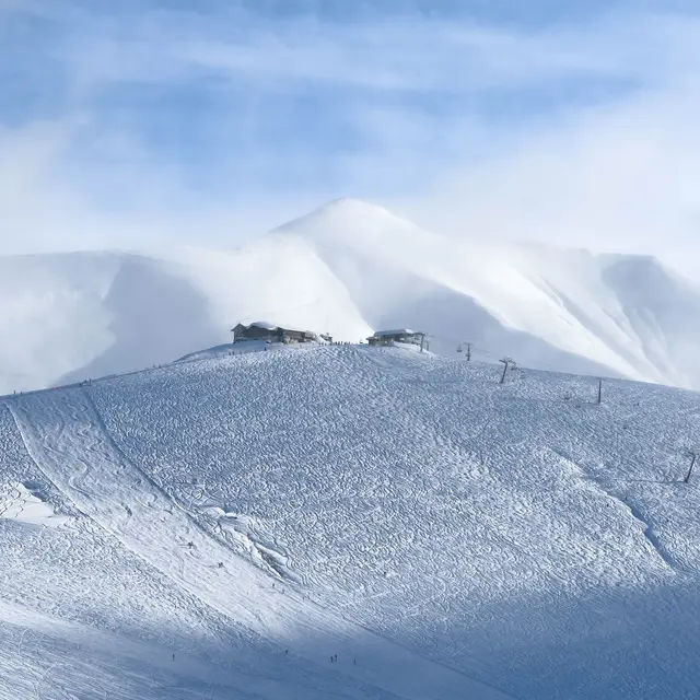 Le Mont Joux en hiver