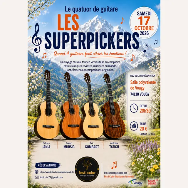 Concert - Les Superpickers_Vougy