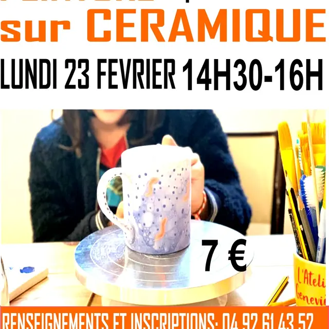 Atelier parent-enfant peinture sur céramique_Sisteron