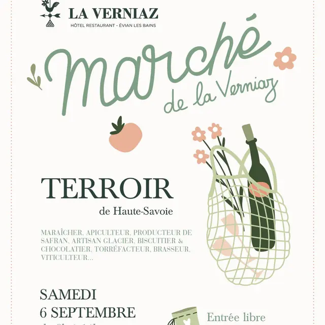 Le marché de la Verniaz