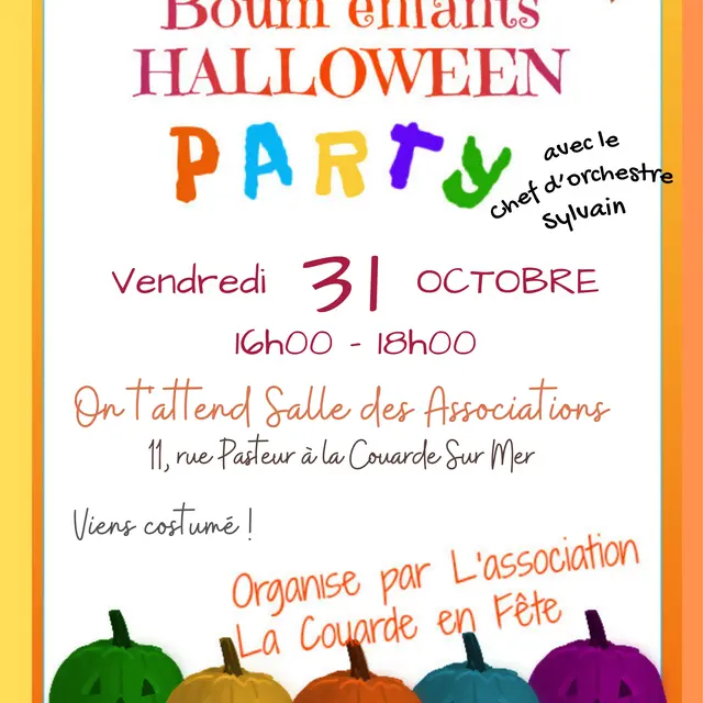 Halloween - Boum des enfants_La Couarde-sur-Mer