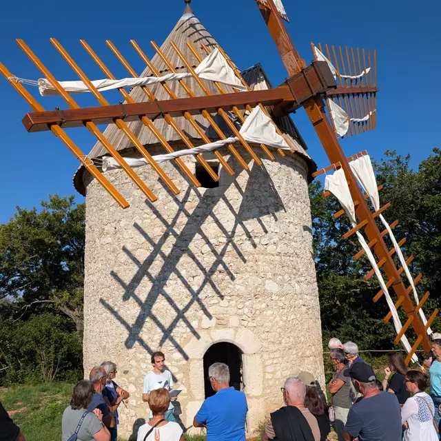 Visite du Moulin de Beauvert_Donzère