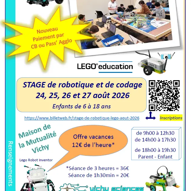 Stages Août 2026