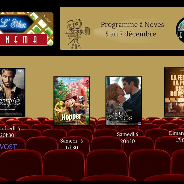 Programme Cinéma de L'Eden_Noves