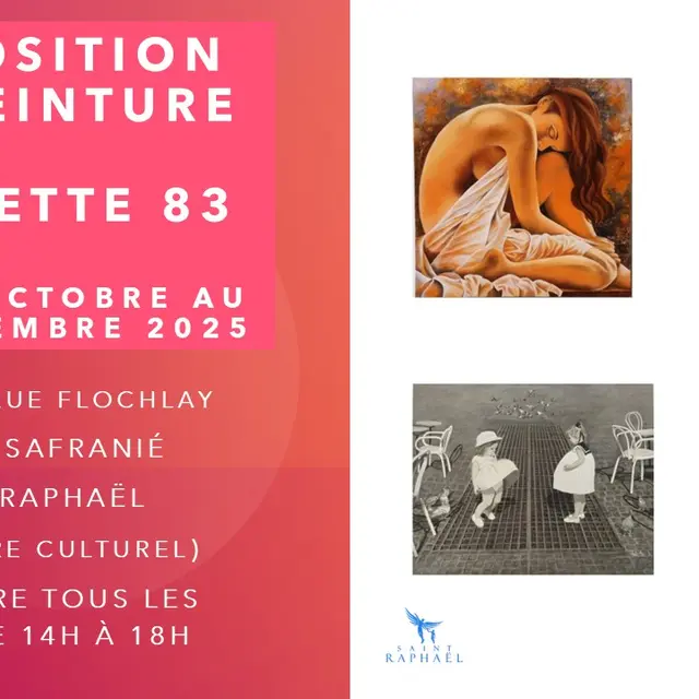 Exposition de peinture : Palette 83_Saint-Raphaël