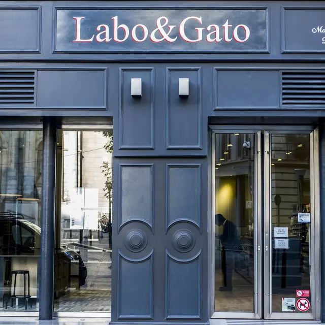 Devanture commerce Labo&Gato