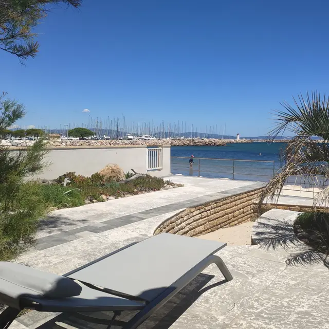 Terrasse mer