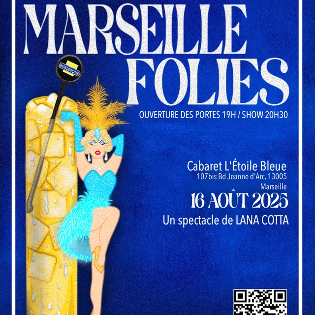 Affiche Marseille Folies