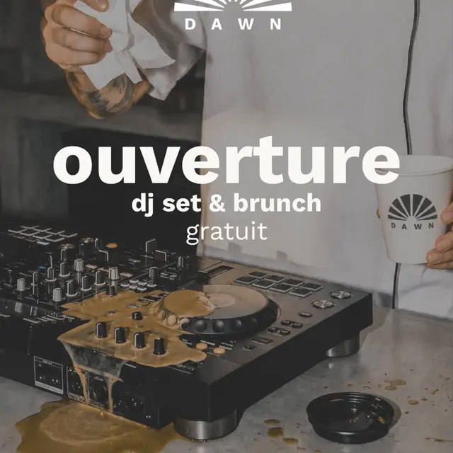 Dj set et brunch gratuit