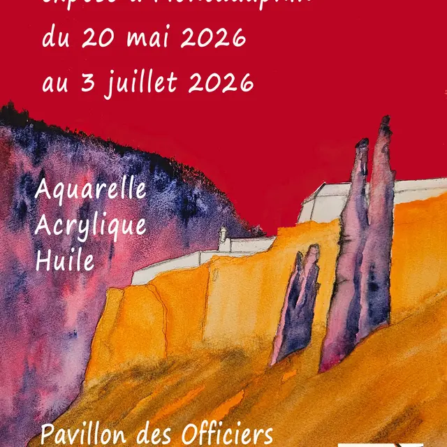 Exposition de peintures de l'Atelier du Portail à Montdauphin_Mont-Dauphin