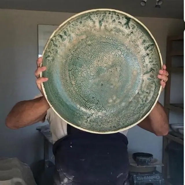 Grand plat en Grès 1300°