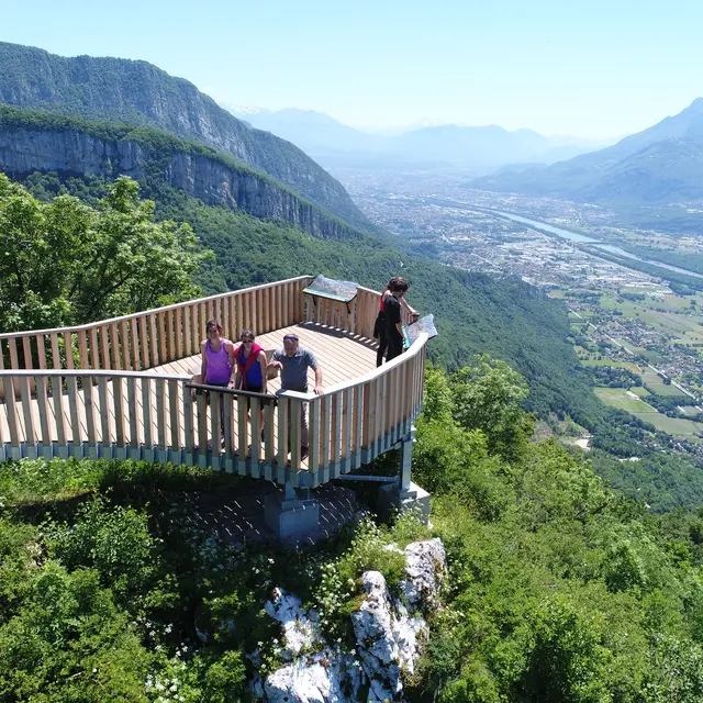 Belvédère vue d'en haut