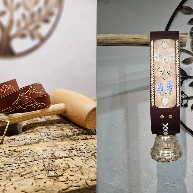 Atelier création d'une broche en cuir_Thônes