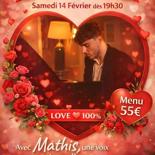 La Brasserie du Château fête la Saint Valentin_La Tour-d'Aigues