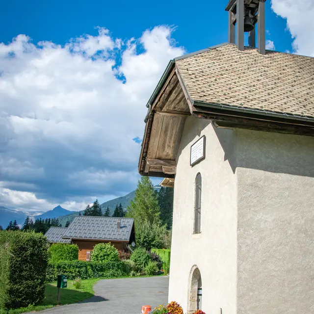 La Chapelle du hameau de la Chapelle aux Contamines