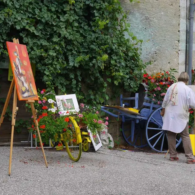 Exposition au Caveau Bugiste