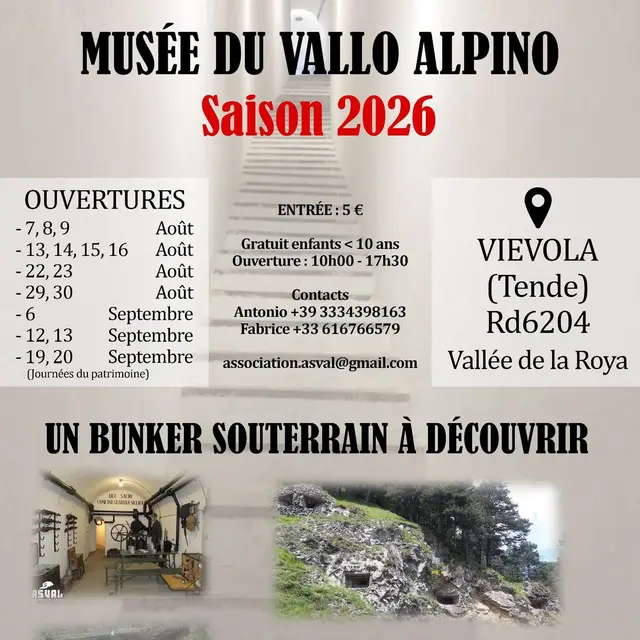 Journées Européennes du Patrimoine - Visite du musée du Vallo Alpino_Tende
