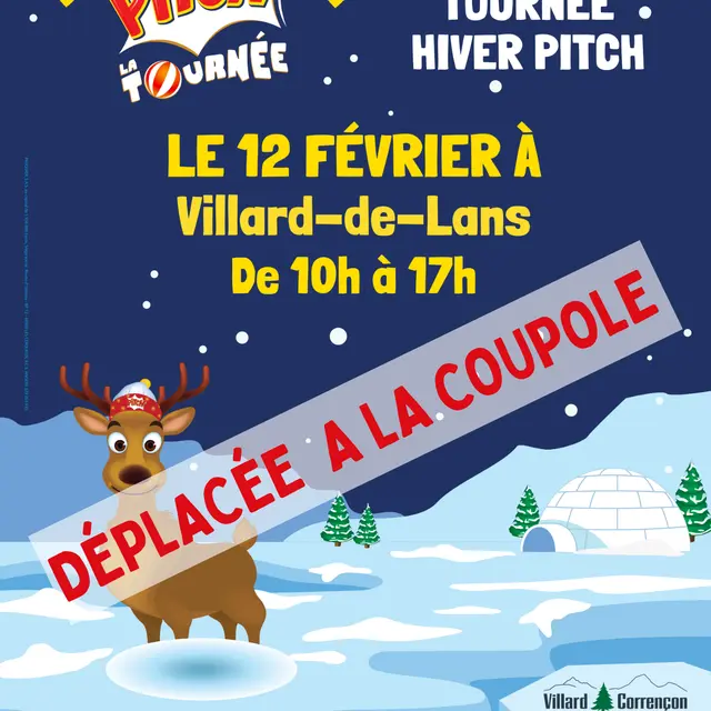 La tournée Pitch_Villard-de-Lans