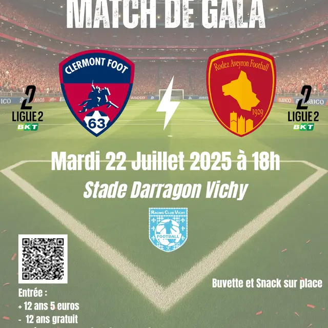 Affiche du match