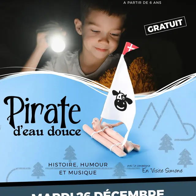 Spectacle Pirate d'eau douce