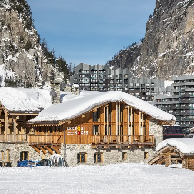 Façade extérieure - Les Equinoxes Val d'Isère
