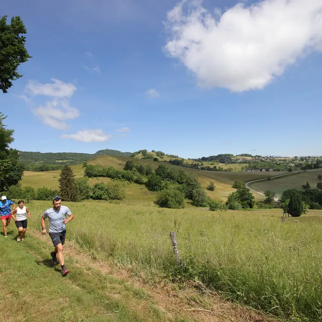 Trail au lac d'Aiguebelette