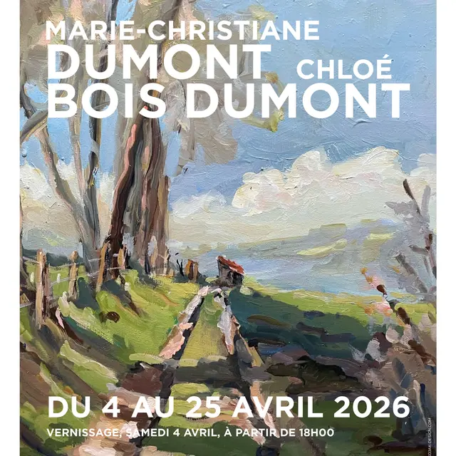 Exposition de peintures à l'huile de  Marie-Christiane Dumont et Chloé Bois Dumont à l'Espace Aguascalientes_Champagne-en-Valromey