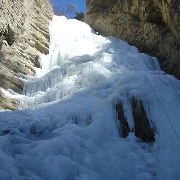 Ubay'Evasion : cascade de glace