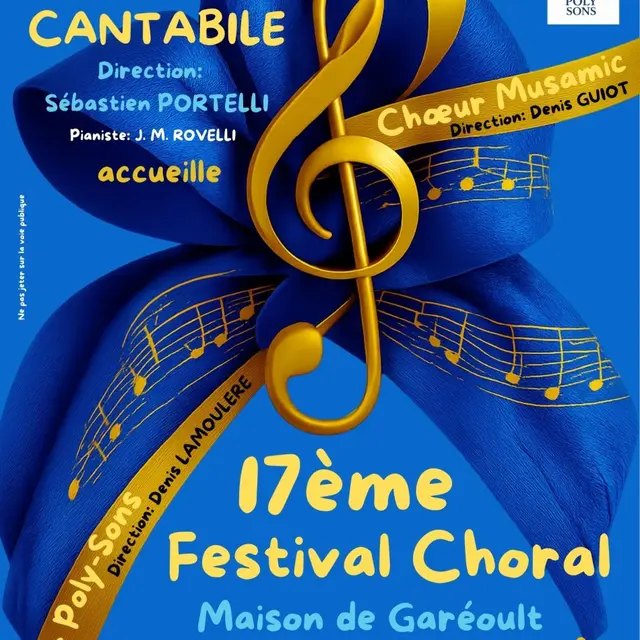 Concerts : Cantabile, Choeur Musamic et polysons - chorales | Festival choral_Garéoult