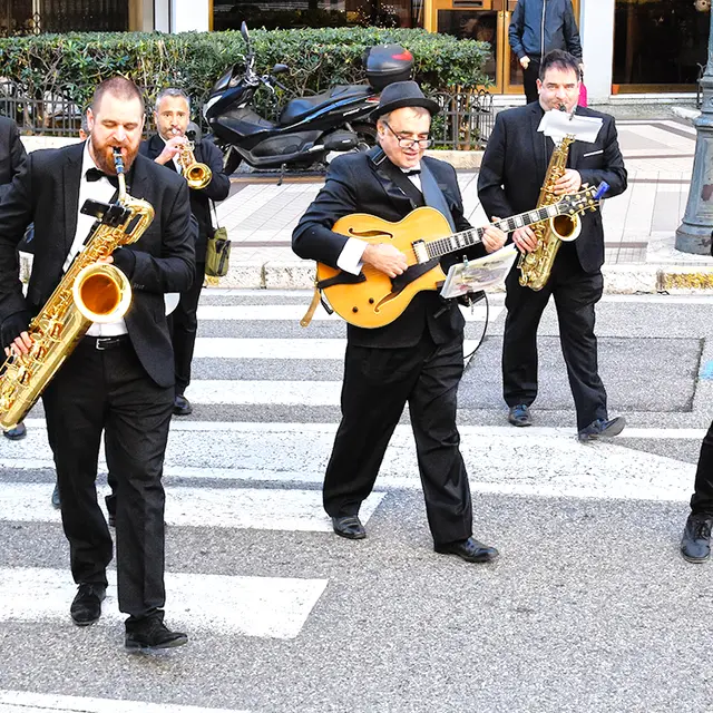 Fanfare à Beaulieu-sur-Mer