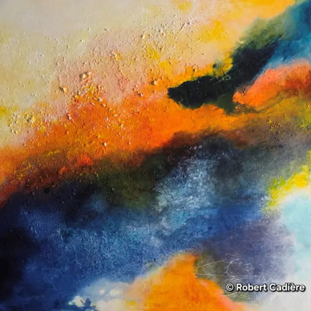 Exposition Strates, 20 ans de matière  de Robert Cadière à Saint-Paul de Vence