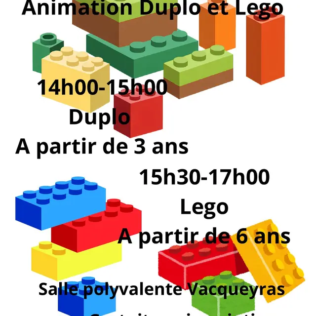 Animation Duplo et Lego_Vacqueyras