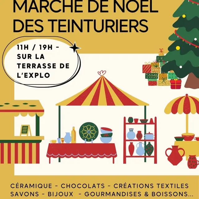 Mini marché de Noël des Teinturiers_Avignon