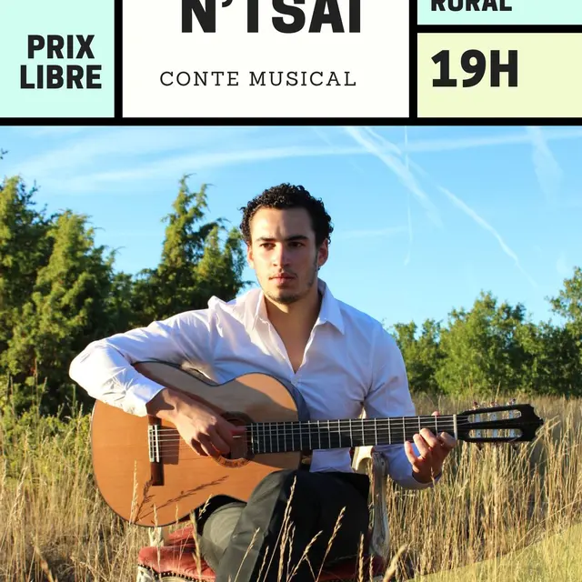 Concert de guitare : Cyprien N'Tsaï
