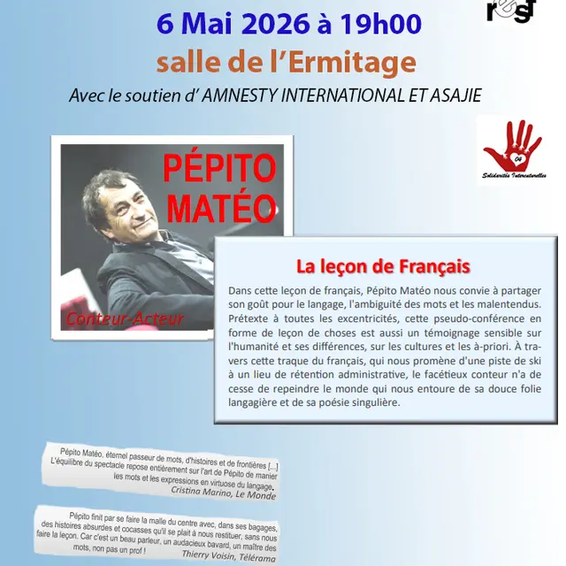 La leçon de Français