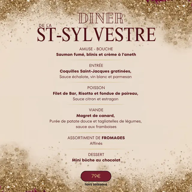 Repas de la Saint-Sylvestre - Auberge de la Paillère_Lavours
