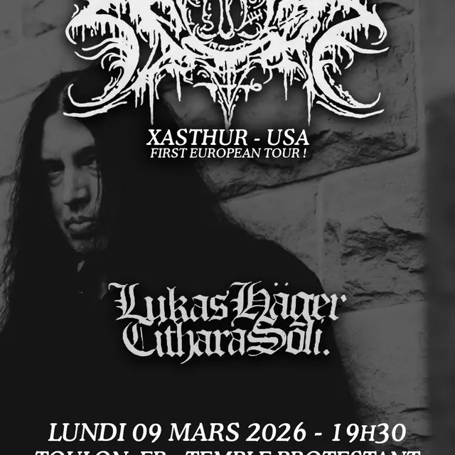 Concert - Xasthur_Toulon