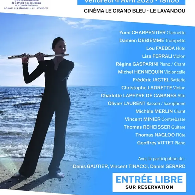 Concert des professeurs de l'école de musique - SIDAMCM_Le Lavandou