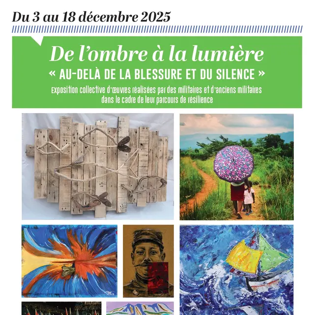 Exposition - De l’ombre à la lumière, au-delà de la blessure et du silence_Toulon
