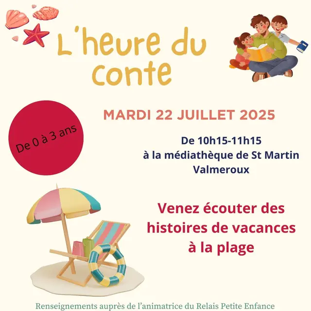 L’heure du conte Quand la musique s'invite à la médiathèque..._Saint-Martin-Valmeroux
