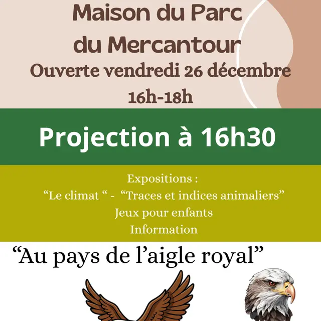 Projection Mercantour  Au pays de l'aigle royal_Saint-Étienne-de-Tinée