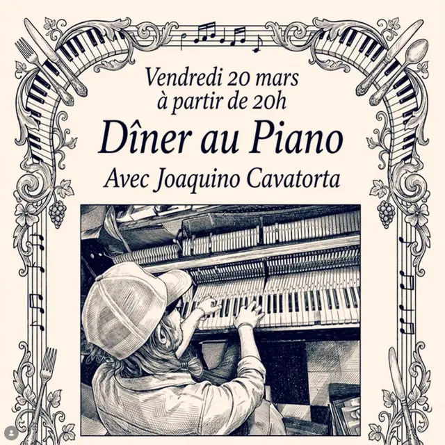 Dîner au piano_Arles