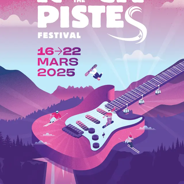 Affiche Rock the Pistes 2025