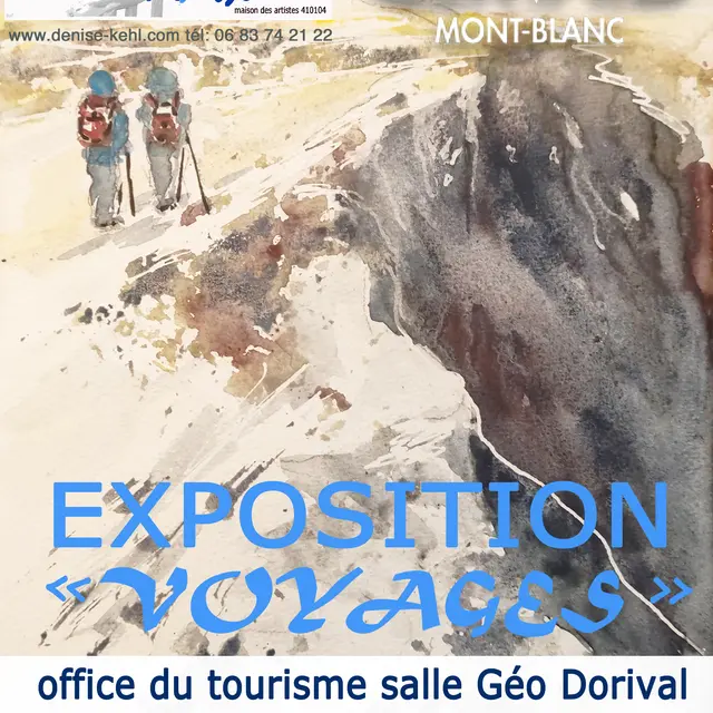 Exposition Voyages par Denis Kehl_Saint-Gervais-les-Bains